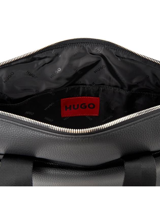 Strap Leather Brief Case Black - HUGO BOSS - BALAAN 10