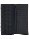 Men's Intrecciato Weaving Long Wallet Black - BOTTEGA VENETA - BALAAN 11