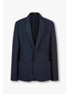 Patch pocket wool single jacket navy - PAUL SMITH - BALAAN 1