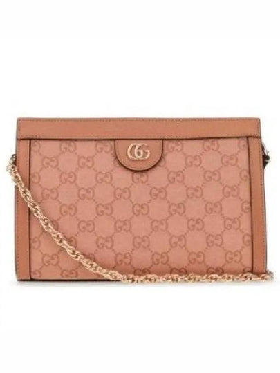 Ophidia GG Chain Small Shoulder Bag Pink - GUCCI - BALAAN 2