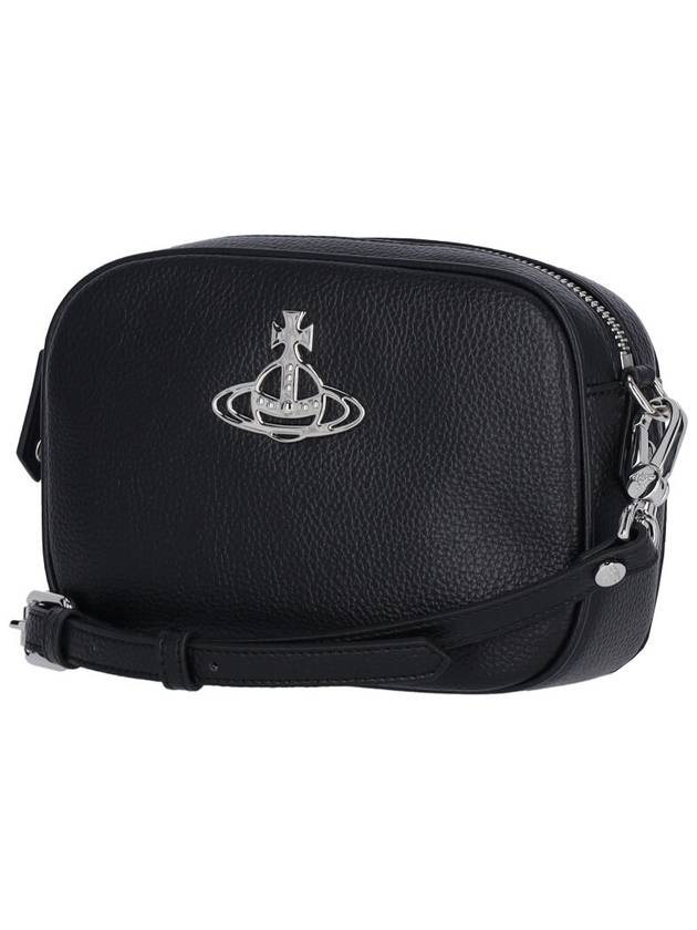 Anna Camera Cross Bag Black - VIVIENNE WESTWOOD - BALAAN 3