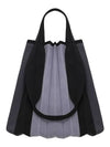 Two way shopper bag black - PLEATSMAMA - BALAAN 4