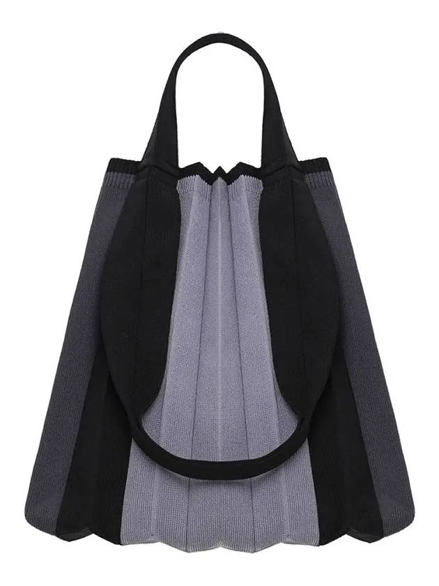 Two way shopper bag black - PLEATSMAMA - BALAAN 4