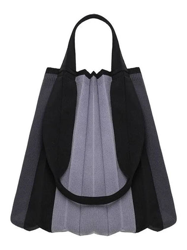 Two way shopper bag black - PLEATSMAMA - BALAAN 1