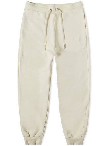 Big Heart Logo Track Pants White - AMI - BALAAN 1