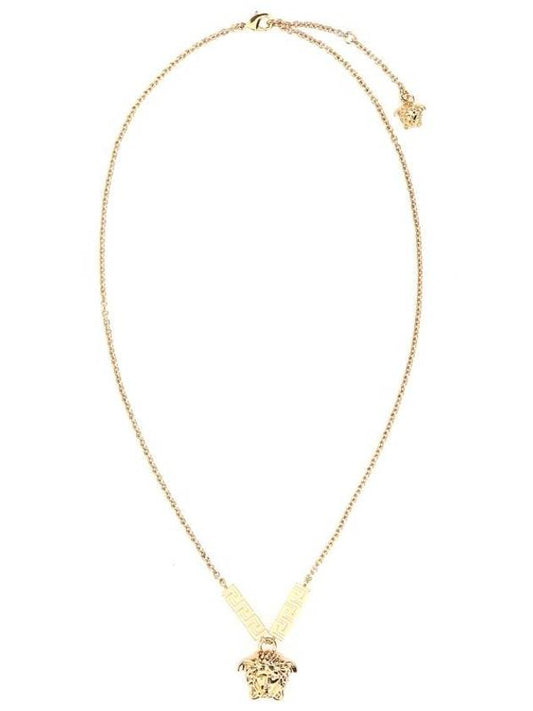 Medusa Pendant Necklace Gold - VERSACE - BALAAN 2