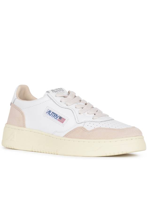 Medalist Goatskin Low Top Sneakers White - AUTRY - BALAAN 3