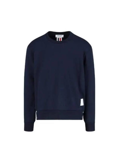 Center Back Stripe Crewneck Sweatshirt Navy - THOM BROWNE - BALAAN 2