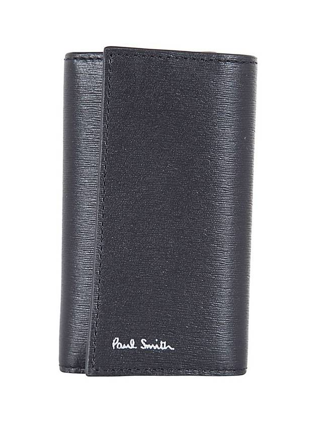 logo color block key case black - PAUL SMITH - BALAAN.