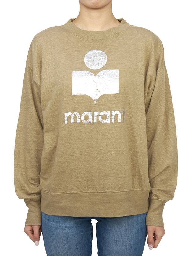 Clawia long sleeve t shirt light khaki - ISABEL MARANT ETOILE - BALAAN 2