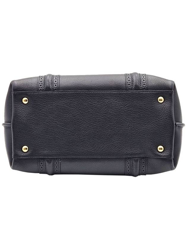 Ferragamo 21 D941 Black Gancini Suki Bag - SALVATORE FERRAGAMO - BALAAN 5