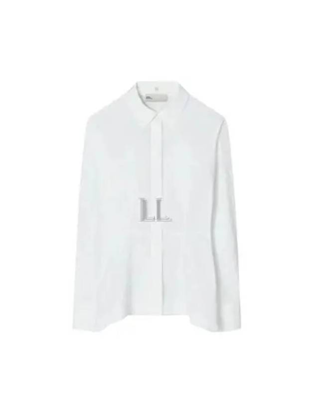 Poplin Shirt White - TORY BURCH - BALAAN 2