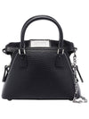 5AC Classique Micro Tote Bag Black - MAISON MARGIELA - BALAAN 3