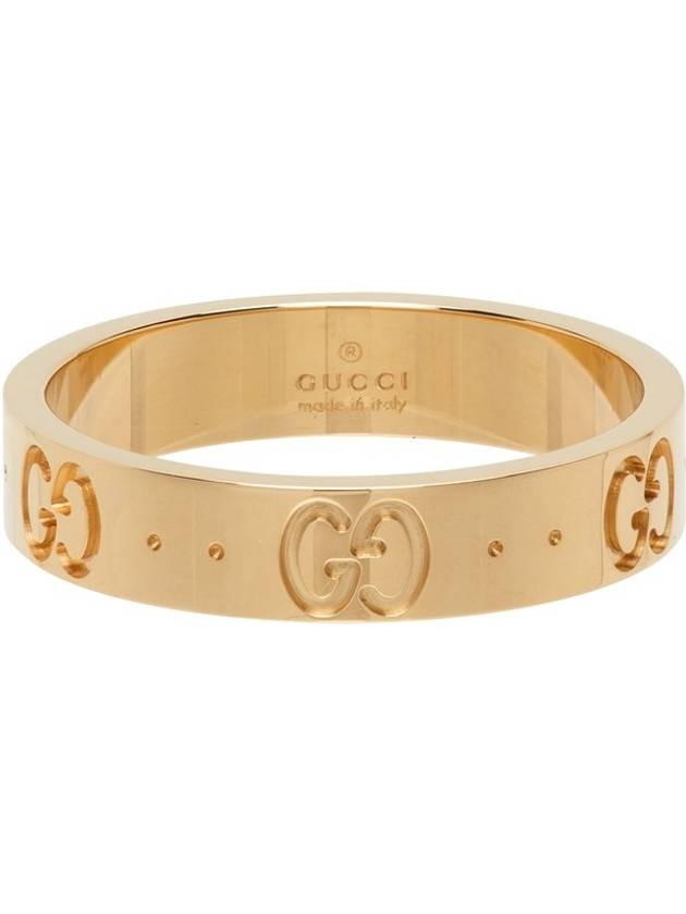 Icon Series 18k Version Ring Gold - GUCCI - BALAAN 1