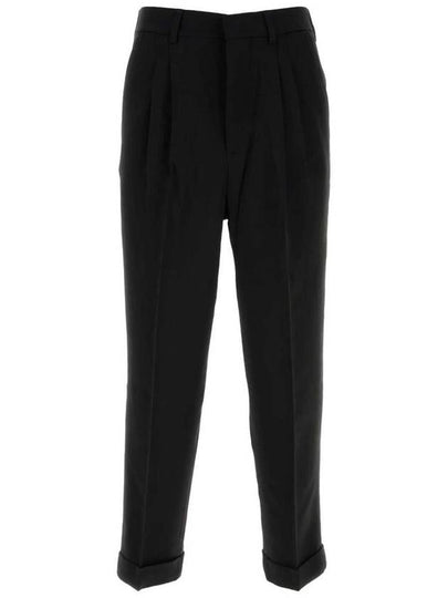 Carrot Fit Straight Pants Black - AMI - BALAAN 2