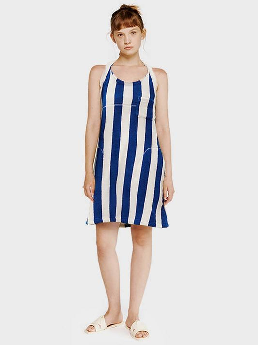 Terry Dress Blue White - PILY PLACE - BALAAN 2
