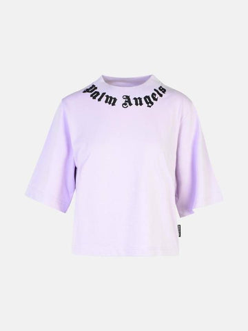 Palm Angels T-shirt PWAA020F24JER001 3610 - PALM ANGELS - BALAAN 1