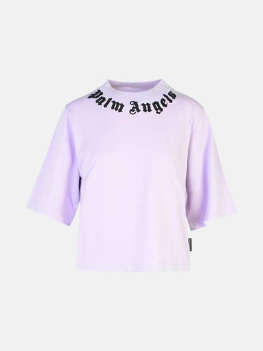 Palm Angels T-shirt PWAA020F24JER001 3610 - PALM ANGELS - BALAAN 1