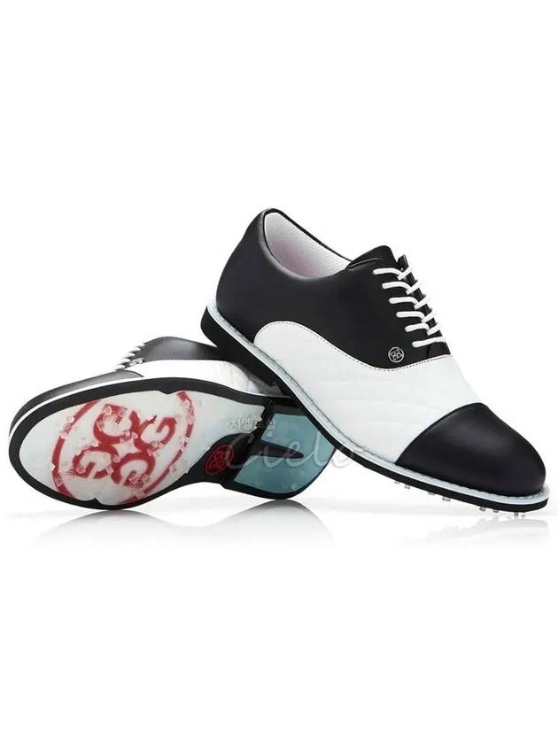 Women's Quilted Gal Toe Galliventer Golf Spike Shoes Snow - G/FORE - BALAAN 2