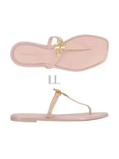 Roxanne Jelly Logo Flip Flops Meadowsweet - TORY BURCH - BALAAN 2