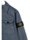 Kids Waffen Shirt Jacket Navy 741610410 V0163 - STONE ISLAND - BALAAN 4