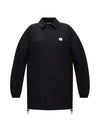 Face Patch Shirt Jacket Black - ACNE STUDIOS - BALAAN 1