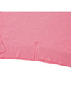 Intarsia Logo Wool Knit Top Pink - MIU MIU - BALAAN 8