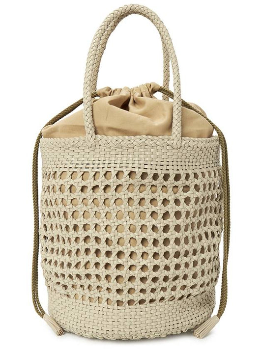 Handwoven Basket Big Bucket Bag Pearl - DRAGON DIFFUSION - BALAAN 2