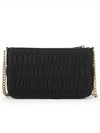 Pocono Goffre Chain Shoulder Bag Black - PRADA - BALAAN 6