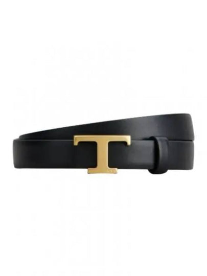 T Timeless Leather Belt Black - TOD'S - BALAAN 2