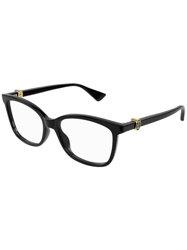 Square frame glasses CT0493O 001 - CARTIER - BALAAN 3