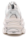 Triple S Sketch All Over Logo Low Top Sneakers White - BALENCIAGA - BALAAN 5