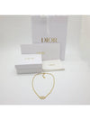 Petit CD Crystal Necklace Gold - DIOR - BALAAN 2