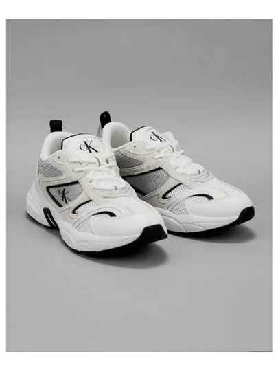 Jeans Kyoto Low Top Sneakers White - CALVIN KLEIN - BALAAN 2