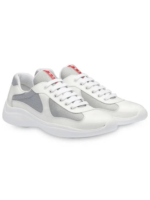 Men's America's Cup Low Top Sneakers White - PRADA - BALAAN 3