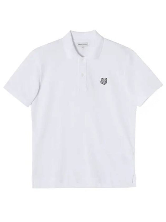 Polo T-Shirt MM00207KJ7010 P100 WHITE - MAISON KITSUNE - BALAAN 2