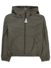 Kids PRAGUE Hooded Rain Jacket Khaki 1A00081 5968E 25L - MONCLER - BALAAN 3