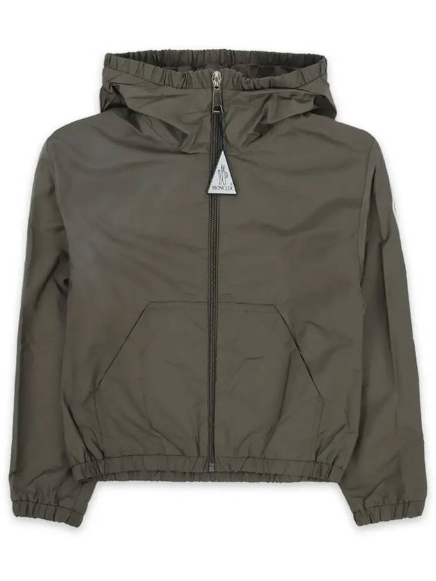 Kids PRAGUE Hooded Rain Jacket Khaki 1A00081 5968E 25L 8 10A - MONCLER - BALAAN 3