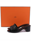 Gwladys 45 Sandals Black - HERMES - BALAAN 3