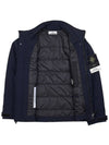 Micro Twill Pure Insulation Technology Primaloft Jacket Navy - STONE ISLAND - BALAAN 11