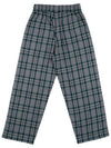 Comfortable Check Banding Pants Gray - PEOPLE OF THE WORLD - BALAAN 4