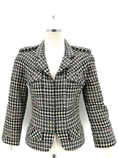 tweed zip up jacket - CHANEL - BALAAN 1