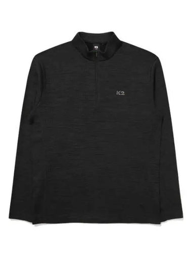 K2 FLYHIKE Melange Zip Up T Shirt ECO Dark Navy - KATE - BALAAN 1