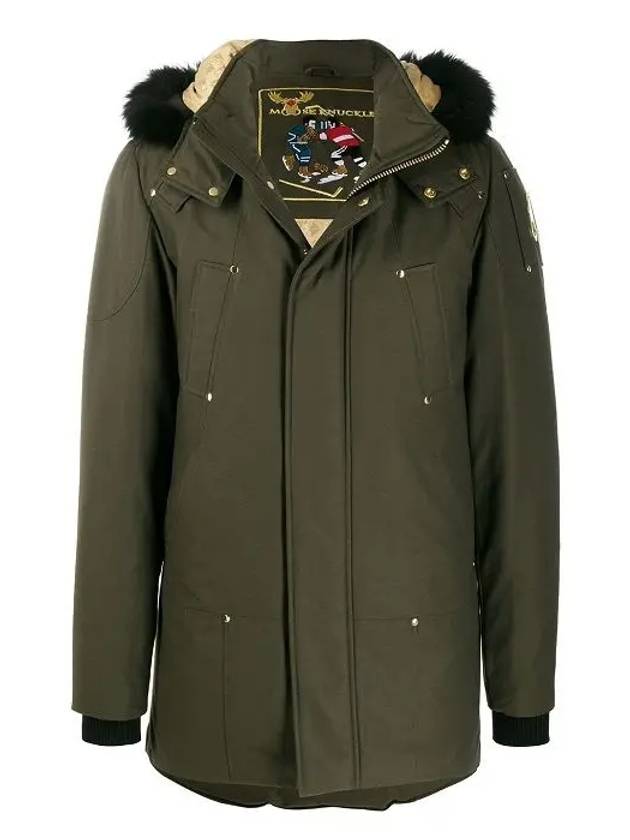 Stage Lake Parka Black Fox Fur Green - MOOSE KNUCKLES - BALAAN 3