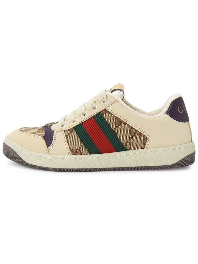 Screener GG Low Top Sneakers White - GUCCI - BALAAN 4