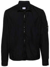 Tylon L Zipper Long Sleeve Shirt Navy - CP COMPANY - BALAAN 2