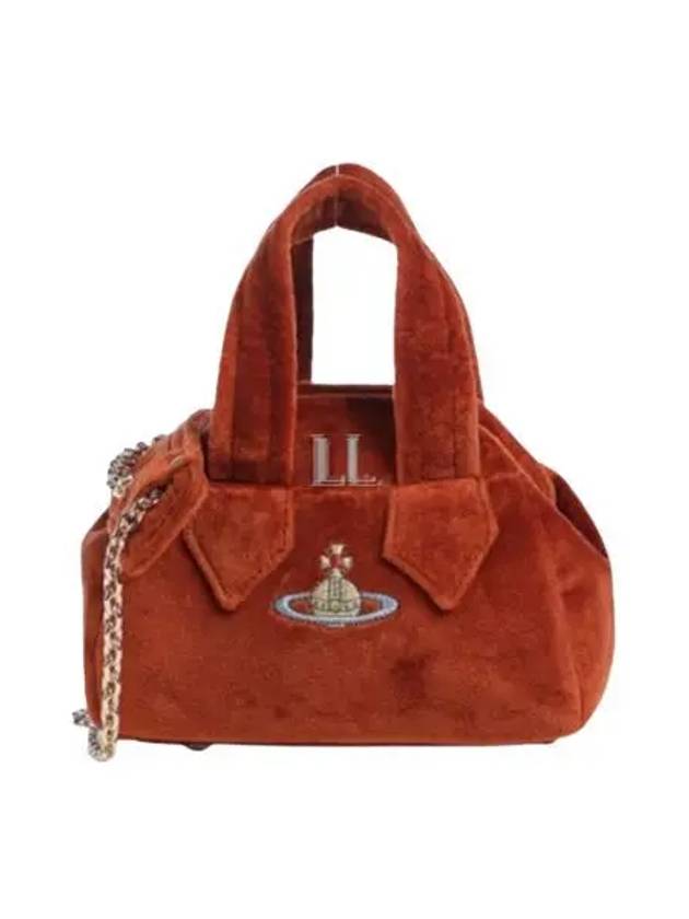 Archive Mini Yasmin Tote Bag Burnt Orange - VIVIENNE WESTWOOD - BALAAN 2