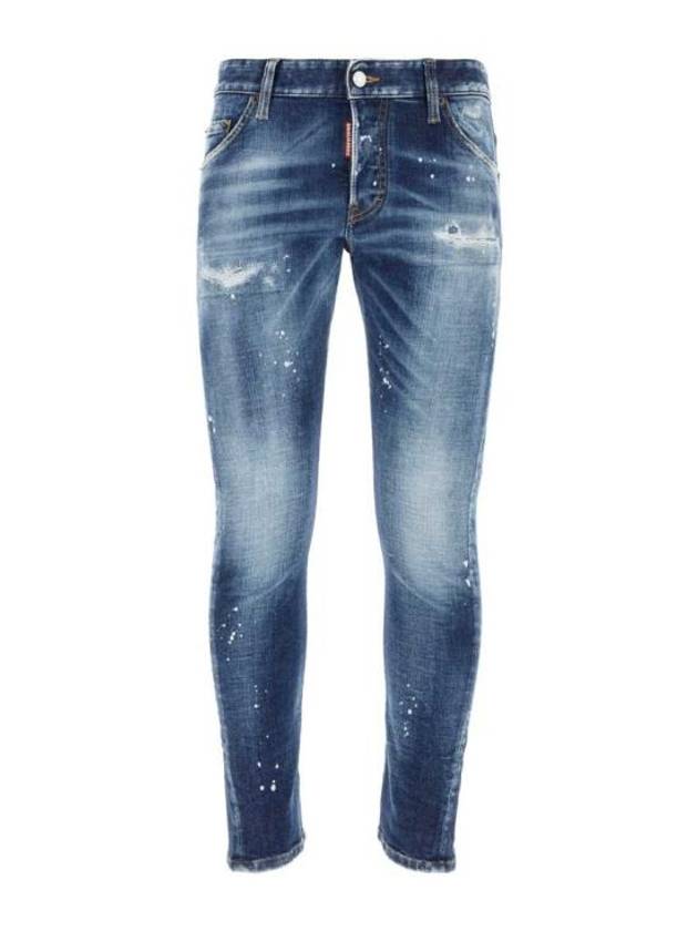 Mid-Rise Skinny Jeans Blue - DSQUARED2 - BALAAN 2