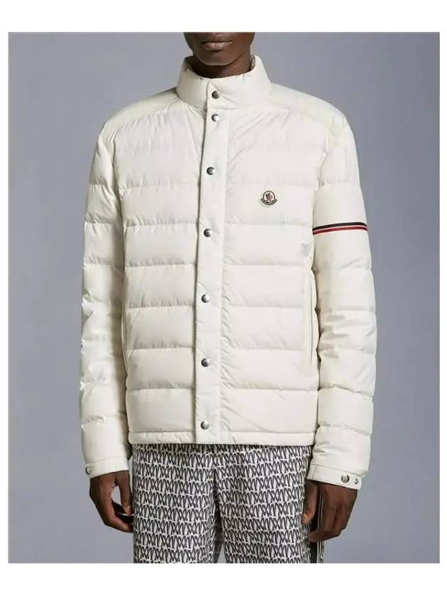 Colomb short down jacket white - MONCLER - BALAAN 5