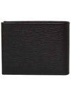 Gancini Half Wallet Black - SALVATORE FERRAGAMO - BALAAN 3